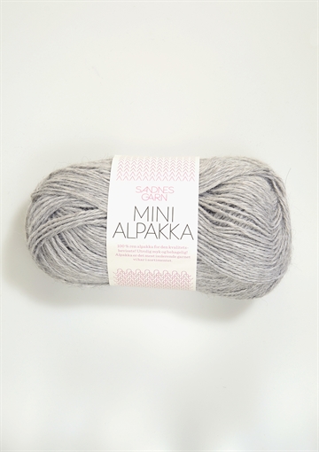 Sandnes Mini Alpakka fv. 1032 lys grå